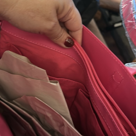 Joy&Iman rose pink large purse nwot - Picture 3 of 9